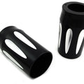 Black Fork Slider Cover Set for Harley-Davidson