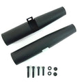 Black 39mm Fork Shrouds for Harley-Davidson