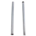 Hard Chrome 49mm Fork Tube Set 2 inch Over Stock for Harley-Davidson