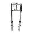Fork Assembly with Chrome Sliders 6 inch Over Stock for Harley-Davidson
