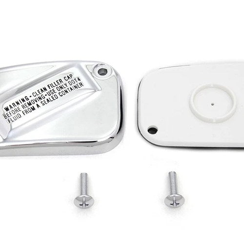 Handlebar Master Cylinder Cover Chrome for Harley-Davidson