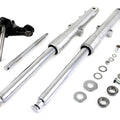 41mm Fork Assembly with Polished Sliders for Harley-Davidson