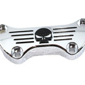 Skull Riser Top Clamp Chrome for Harley-Davidson