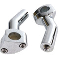 1 inch Pullback Riser Set Chrome for Harley-Davidson