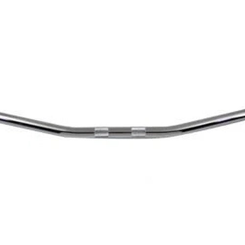 Chrome Drag Handlebar with Indents for Harley-Davidson