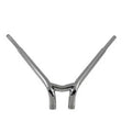 21-1/2 inch Lean Back Handlebar with Indents for Harley-Davidson