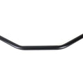 Flat Drag Handlebar without Indents Black for Harley-Davidson
