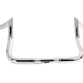 12 inch Handlebar without Indents Chrome for Harley-Davidson