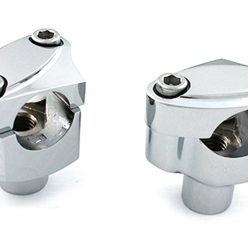 1-1/2 inch Riser Set Chrome for Harley-Davidson