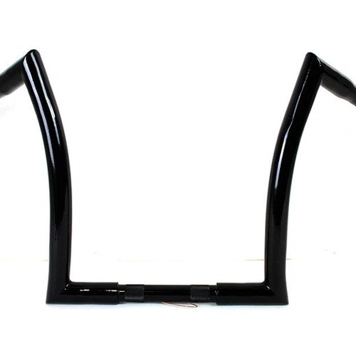 14 inch Z Handlebar without Indents Black for Harley-Davidson