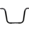 12-1/2 inch Buffalo Ape Hanger Handlebar with Indents Black for Harley-Davidson