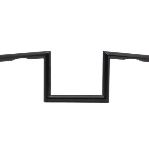 7 inch Z Handlebar with Indents Black for Harley-Davidson
