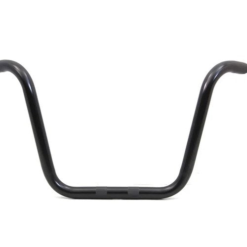 14-1/2 inch Rhino Ape Hanger Handlebar with Indents Black for Harley-Davidson