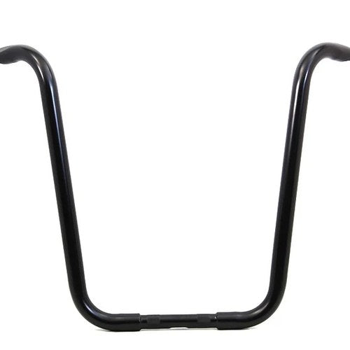 20 inch Buffalo Ape Hanger Handlebar with Indents Black for Harley-Davidson
