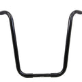 20 inch Buffalo Ape Hanger Handlebar with Indents Black for Harley-Davidson