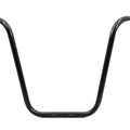 18 inch Ape Hanger Handlebar with Indents Black for Harley-Davidson