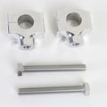 1 inch Handlebar Riser Set Polished for Harley-Davidson