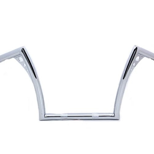 12 inch Z-Bar Handlebar with Indents for Harley-Davidson