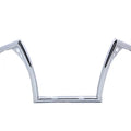 12 inch Z-Bar Handlebar with Indents for Harley-Davidson