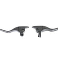 M8 Matte Black Wide Tamer Hand Lever Set for Harley-Davidson