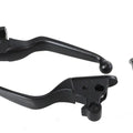 Hand Lever Set Black for Harley-Davidson