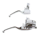 Clutch Bracket and Master Cylinder Reservoir Kit Chrome for Harley-Davidson