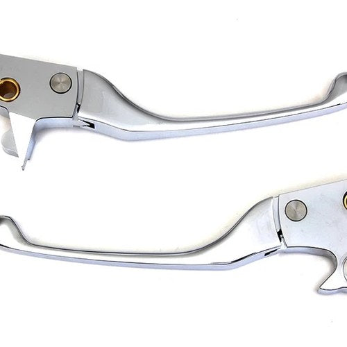 Chrome Adjustable Hand Lever Set for Harley-Davidson