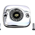 Chrome Plated Handlebar Master Cylinder Cover for Harley-Davidson