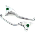M8 Slotted Hand Control Lever Kit Chrome for Harley-Davidson