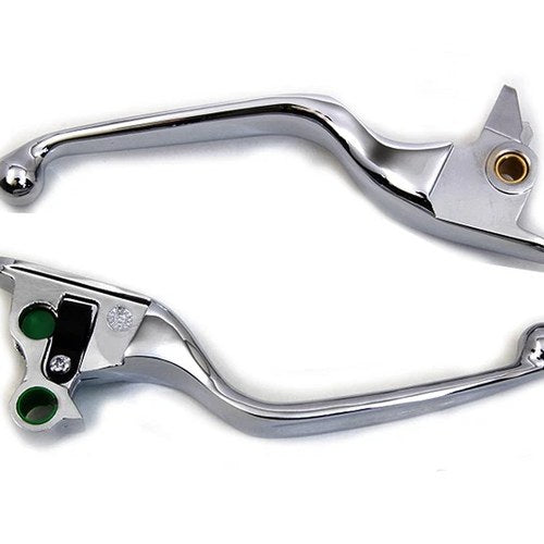 Contour Hand Lever Set Chrome for Harley-Davidson