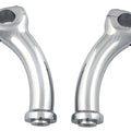 5-3/4 inch Fatty Pullback Riser Kit Chrome for Harley-Davidson