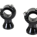 Black 1 inch X 1-3/4 inch Riser Set for Harley-Davidson