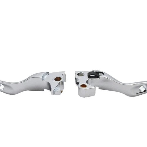 Chrome Drilled Hand Lever Set for Harley-Davidson