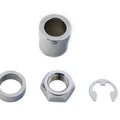 Rear Axle Nut Kit Chrome for Harley-Davidson