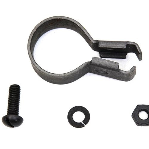 Parkerized Spark Control Coil Frame Clamp for Harley-Davidson