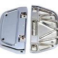 Chrome Passenger Footboard Set for Harley-Davidson