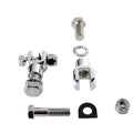 Footpeg Mount Yoke Set Chrome for Harley-Davidson