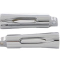 Chrome Milled Style Footpeg Set for Harley-Davidson