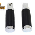 Caliber Chrome Passenger Footpeg Set for Harley-Davidson