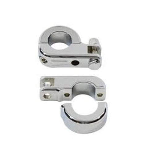 Chrome Engine Bar Footpeg Mount for Harley-Davidson