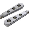 Chrome Spoon Footpeg Set for Harley-Davidson