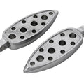 Chrome Teardrop Footpeg Set for Harley-Davidson
