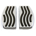 Driver Footboard Set with Wave Design for Harley-Davidson