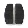 Driver Chrome 'D' Shape Footboard Set for Harley-Davidson