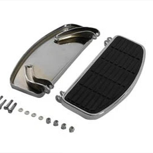 'D' Driver Footboard Set Chrome for Harley-Davidson