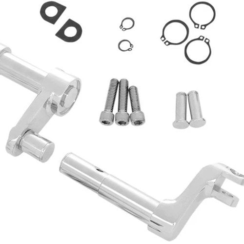 Chrome Extended Forward Control Conversion Kit for Harley-Davidson