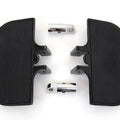 Passenger Mini Footboard Set Black for Harley-Davidson