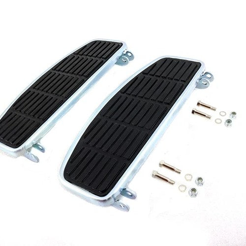 'D' Driver Footboard Set Zinc for Harley-Davidson