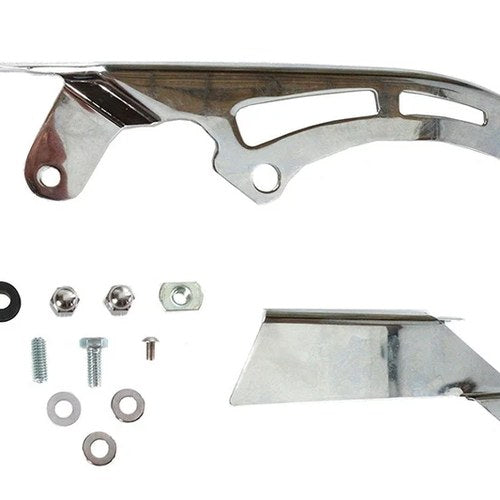 Chrome Upper Rear Belt Guard for Harley-Davidson