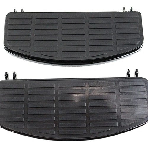 'D' Driver Footboard Set Black for Harley-Davidson
